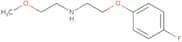 [2-(4-Fluorophenoxy)ethyl](2-methoxyethyl)amine