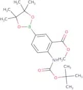 Methyl 2-{[(tert-butoxy)carbonyl]amino}-5-(tetramethyl-1,3,2-dioxaborolan-2-yl)benzoate