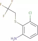 3-Chloro-2-[(2,2,2-trifluoroethyl)sulfanyl]aniline