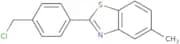 2-[4-(Chloromethyl)phenyl]-5-methyl-1,3-benzothiazole