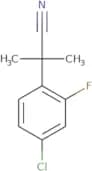 2-(4-Chloro-2-fluorophenyl)-2-methylpropanenitrile