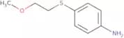 4-[(2-Methoxyethyl)sulfanyl]aniline