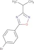 5-(4-Bromophenyl)-3-(propan-2-yl)-1,2,4-oxadiazole