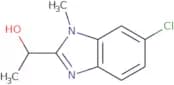 1-(6-Chloro-1-methyl-1H-1,3-benzodiazol-2-yl)ethan-1-ol