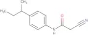 N-[4-(Butan-2-yl)phenyl]-2-cyanoacetamide