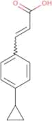 (2E)-3-(4-Cyclopropylphenyl)prop-2-enoic acid