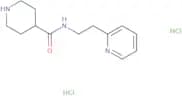 N-[2-(Pyridin-2-yl)ethyl]piperidine-4-carboxamide dihydrochloride
