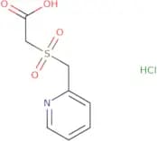 2-[(Pyridin-2-yl)methanesulfonyl]acetic acid hydrochloride