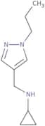 N-[(1-Propyl-1H-pyrazol-4-yl)methyl]cyclopropanamine