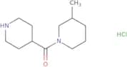 3-Methyl-1-(piperidine-4-carbonyl)piperidine hydrochloride