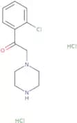 1-(2-Chlorophenyl)-2-(piperazin-1-yl)ethan-1-one dihydrochloride