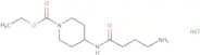 Ethyl 4-(4-aminobutanamido)piperidine-1-carboxylate hydrochloride