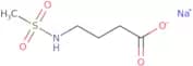 Sodium 4-methanesulfonamidobutanoate