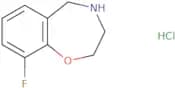 9-Fluoro-2,3,4,5-tetrahydro-1,4-benzoxazepine hydrochloride