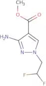 Methyl 3-amino-1-(2,2-difluoroethyl)-1H-pyrazole-4-carboxylate