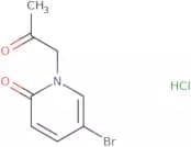 5-Bromo-1-(2-oxopropyl)-1,2-dihydropyridin-2-one hydrochloride