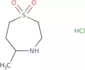 5-Methyl-1,4-thiazepane-1,1-dione hydrochloride