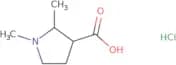 1,2-Dimethylpyrrolidine-3-carboxylic acid hydrochloride