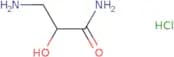 3-Amino-2-hydroxypropanamide hydrochloride