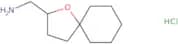 1-Oxaspiro[4.5]decan-2-ylmethanamine hydrochloride