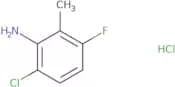 6-Chloro-3-fluoro-2-methylaniline hydrochloride