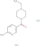 5-(4-Ethylpiperazine-1-carbonyl)pyridin-2-amine dihydrochloride