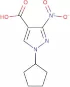 1-Cyclopentyl-3-nitro-1H-pyrazole-4-carboxylic acid