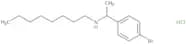 [1-(4-Bromophenyl)ethyl](octyl)amine hydrochloride