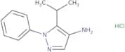 1-Phenyl-5-(propan-2-yl)-1H-pyrazol-4-amine hydrochloride