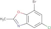 7-Bromo-5-chloro-2-methyl-1,3-benzoxazole