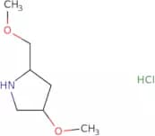 (2S,4S)-4-Methoxy-2-(methoxymethyl)pyrrolidine hydrochloride