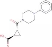 rac-(1R,2R)-2-(4-Phenylpiperazine-1-carbonyl)cyclopropane-1-carboxylic acid