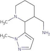 rac-[(2R,3S)-1-Methyl-2-(1-methyl-1H-pyrazol-5-yl)piperidin-3-yl]methanamine