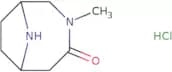 rac-(1S,6R)-3-Methyl-3,9-diazabicyclo[4.2.1]nonan-4-one hydrochloride