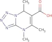 4,5,7-Trimethyl-4H,7H-[1,2,3,4]tetrazolo[1,5-a]pyrimidine-6-carboxylic acid