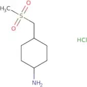 4-(Methanesulfonylmethyl)cyclohexan-1-amine hydrochloride