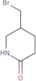 5-(Bromomethyl)piperidin-2-one
