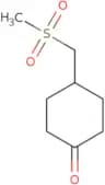 4-(Methanesulfonylmethyl)cyclohexan-1-one