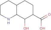 8-Hydroxy-decahydroquinoline-7-carboxylic acid