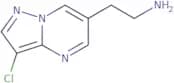 2-{3-Chloropyrazolo[1,5-a]pyrimidin-6-yl}ethan-1-amine