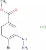 Methyl 4-bromo-3-hydrazinylbenzoate hydrochloride