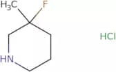 3-Fluoro-3-methylpiperidine hydrochloride