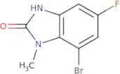 7-Bromo-5-fluoro-1-methyl-3H-1,3-benzodiazol-2-one
