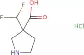 3-(Difluoromethyl)pyrrolidine-3-carboxylic acid hydrochloride