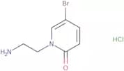 1-(2-Aminoethyl)-5-bromo-1,2-dihydropyridin-2-one hydrochloride