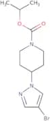 Isopropyl 4-(4-bromopyrazol-1-yl)piperidine-1-carboxylate