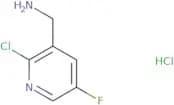 (2-Chloro-5-fluoropyridin-3-yl)methanamine hydrochloride