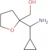 {2-[Amino(cyclopropyl)methyl]oxolan-2-yl}methanol