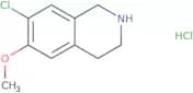 7-Chloro-6-methoxy-1,2,3,4-tetrahydroisoquinoline hydrochloride