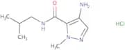 4-Amino-1-methyl-N-(2-methylpropyl)-1H-pyrazole-5-carboxamide hydrochloride